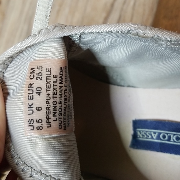 U.S.P.A Womens Polo Assn Grey Sneakers - Picture 8 of 9